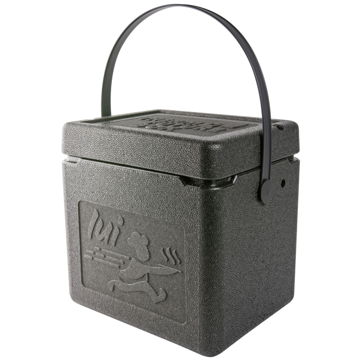 Thermo Future Box Shopping Box; Größe GN 1/4, 15 l, 33x27x33 cm (LxBxH); schwarz