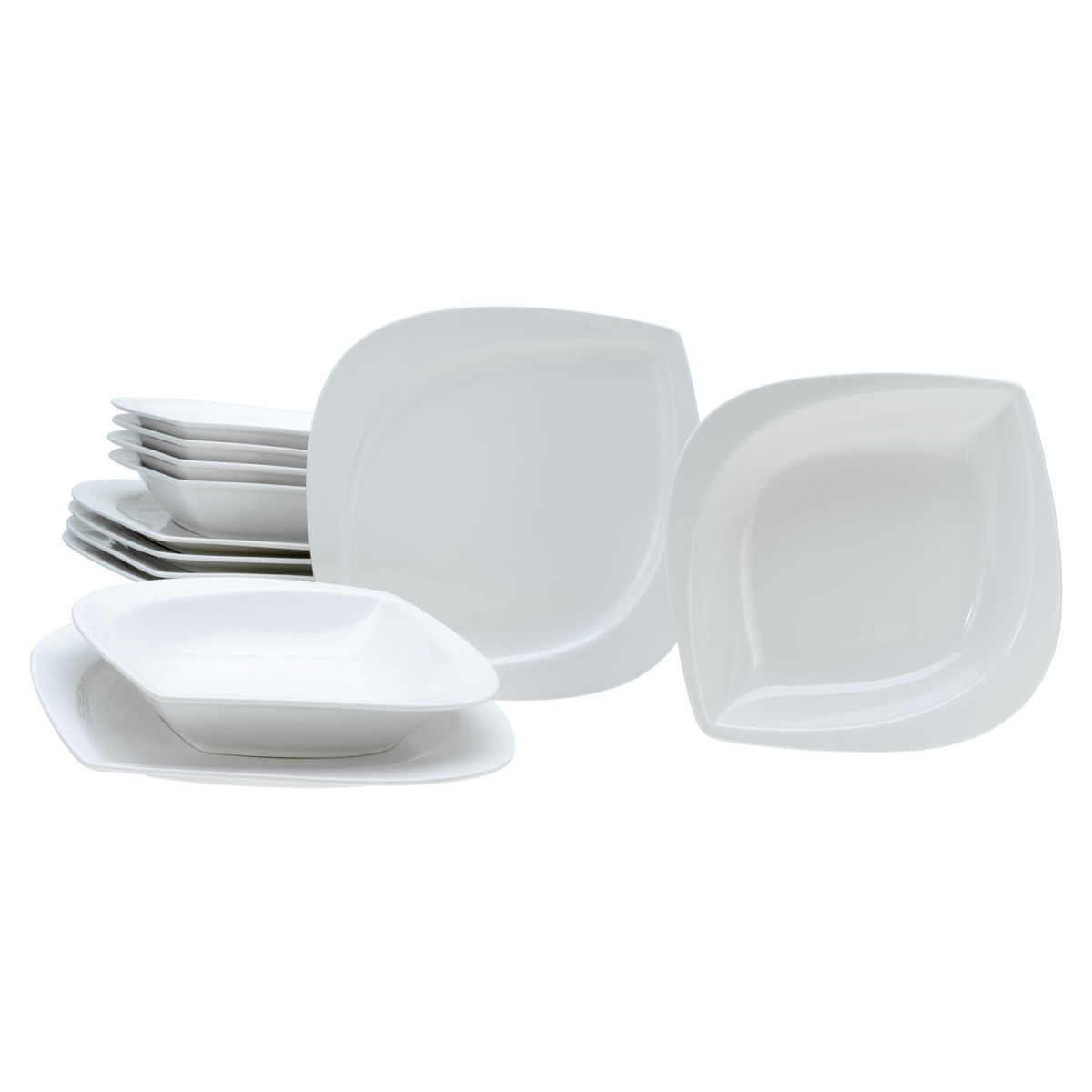 CreaTable Melbourne - Tafelservice 12 tlg; cremeweiß
