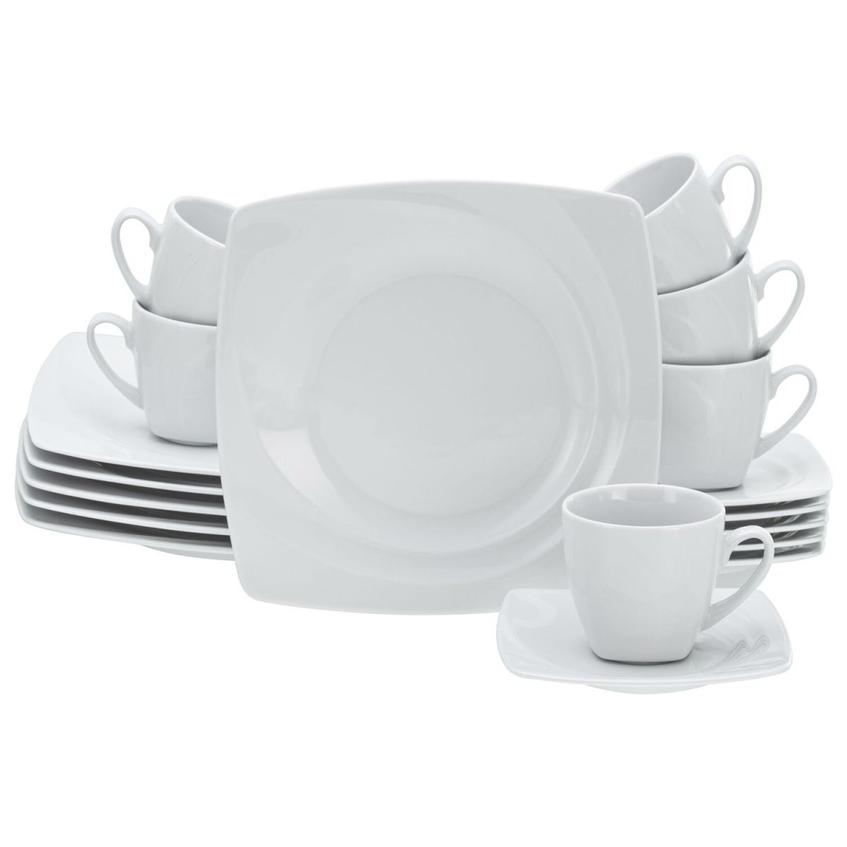 CreaTable CELEBRATION - Kaffeeservice 18-tlg; weiß