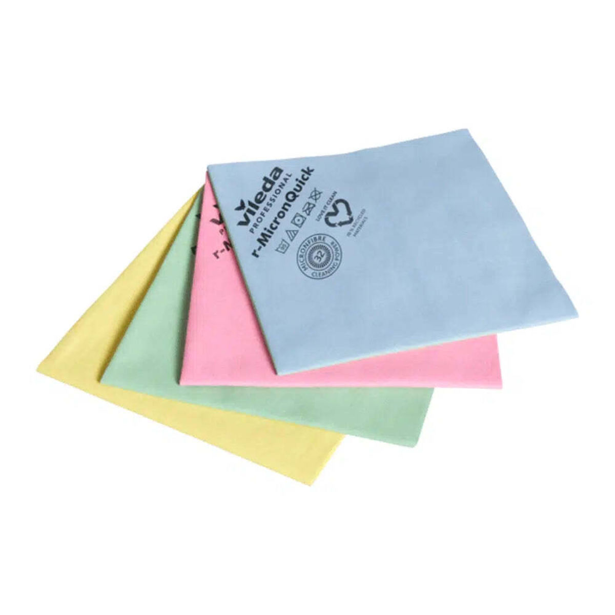 Vileda Vileda r-MicronQuick Microfasertuch - 5 Tücher; gelb
