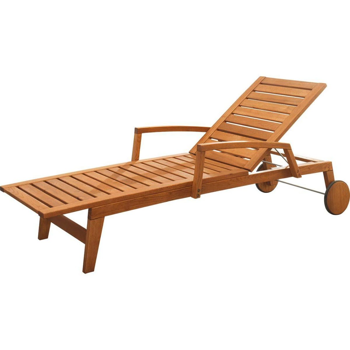 Rondo Sonnenliege 'Milano'; 193x69.5x93 cm (LxBxH); natur