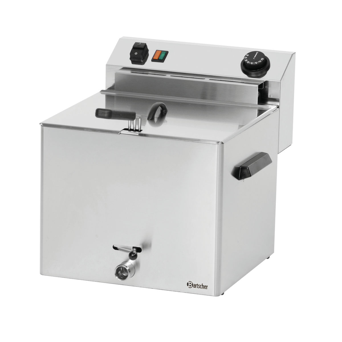 Bartscher Fritteuse PROFESSIONAL I; 10 l, 39x45x37.5 cm (BxTxH); silber