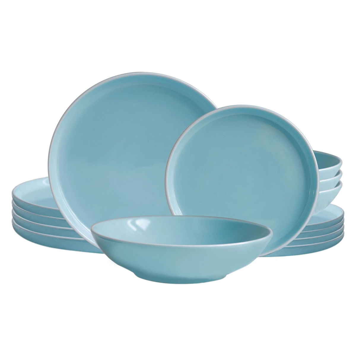 ECHTWERK Tafelservice NEREA 18-tlg; mint