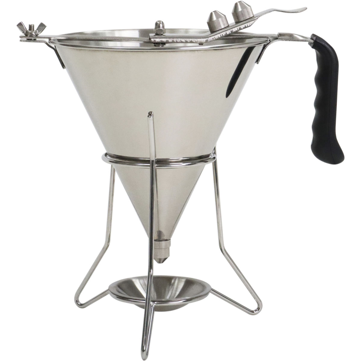 Schneider Likör- und Fondanttrichter; 21x19.5 cm (HxØ); edelstahl