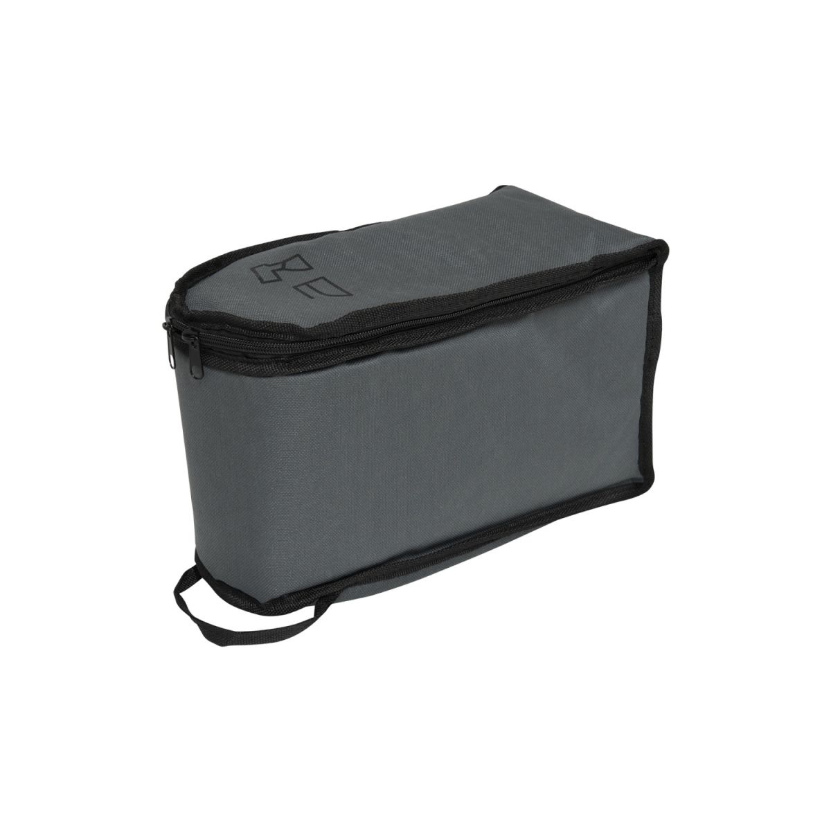 CORBY Brixton Bügeleisen- und Dampfbügeltasche in Dunkelgrau; 30x16x19 cm (LxBxH); dunkelgrau/schwarz
