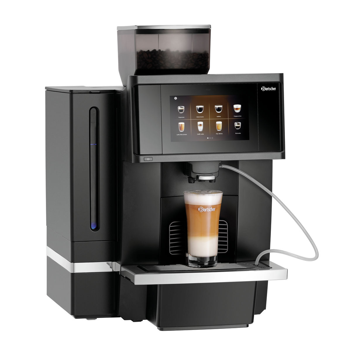 Bartscher Kaffeevollautomat KV1 Comfort; 39x58x49.5 cm (BxHxT); schwarz meliert