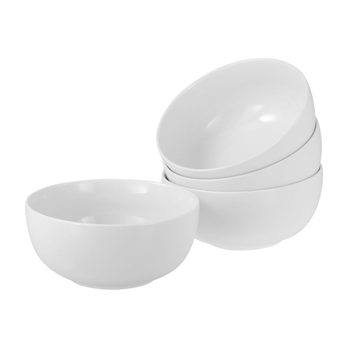 CreaTable Allround - Buddha Bowl 4-tlg; 770 ml, 16x7.5 cm (ØxH); weiß; rund; 4 Stück / Pack