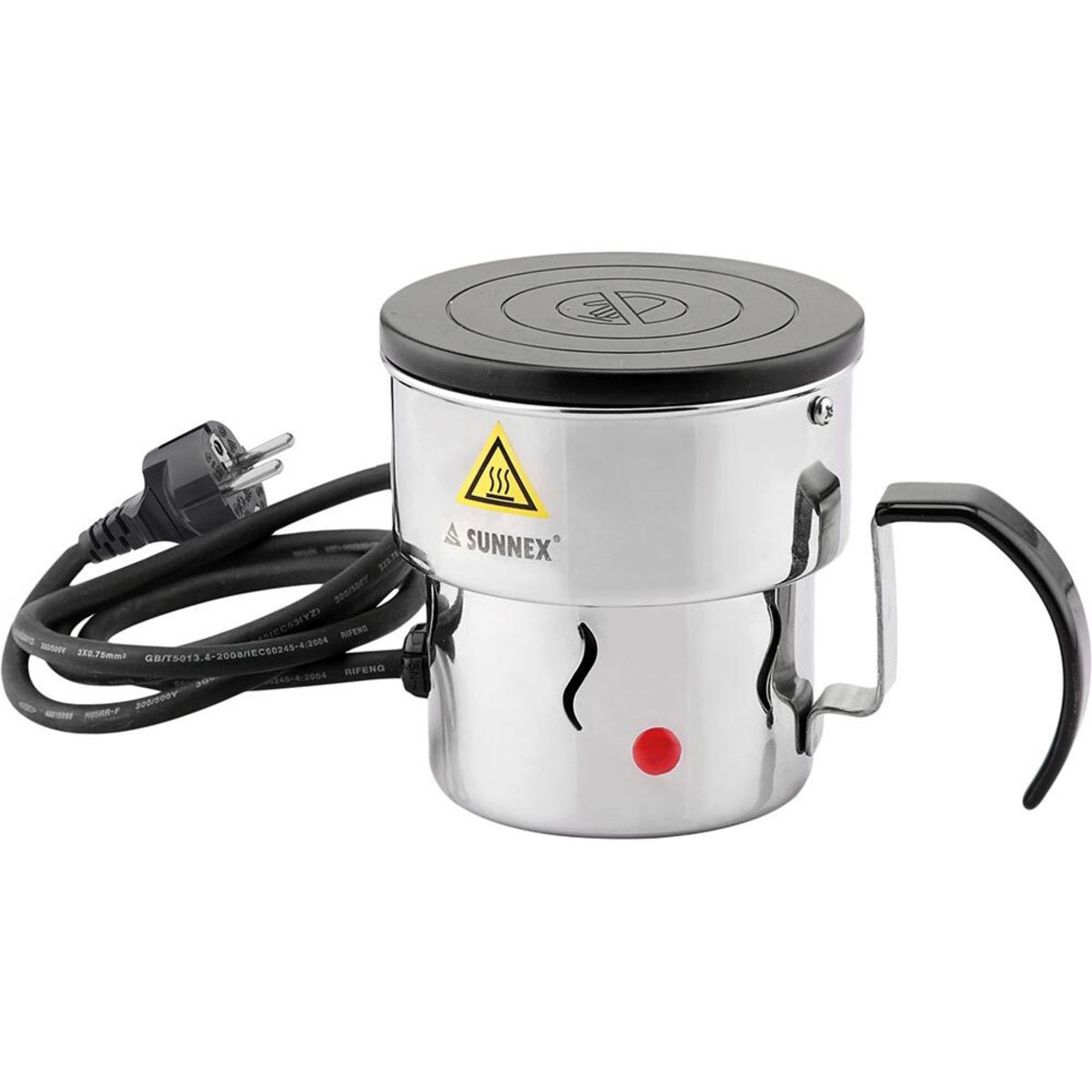 Sunnex Mobile Chafing Dish Heizung, 0,35 kW, 110 x 160 mm (BxT); 11x16x11.5 cm (BxTxH); silber