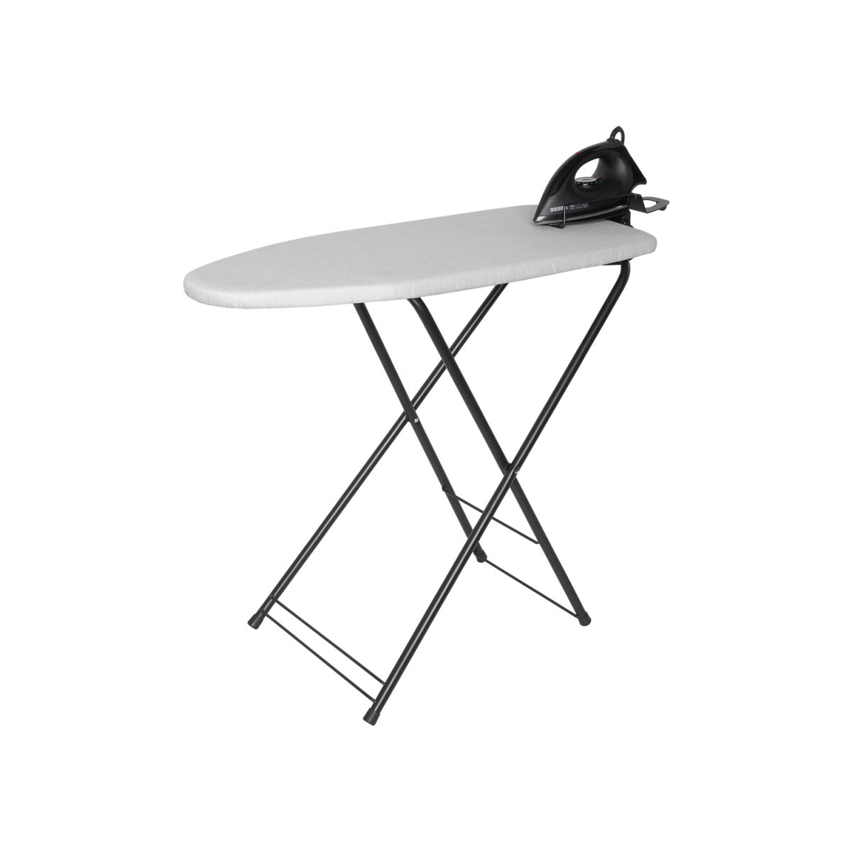 CORBY Corby Berkshire Kompakt-Bügelcenter mit 1200-W-Trockenbügeleisen; 34x89.5x75.5 cm (LxBxH); grau