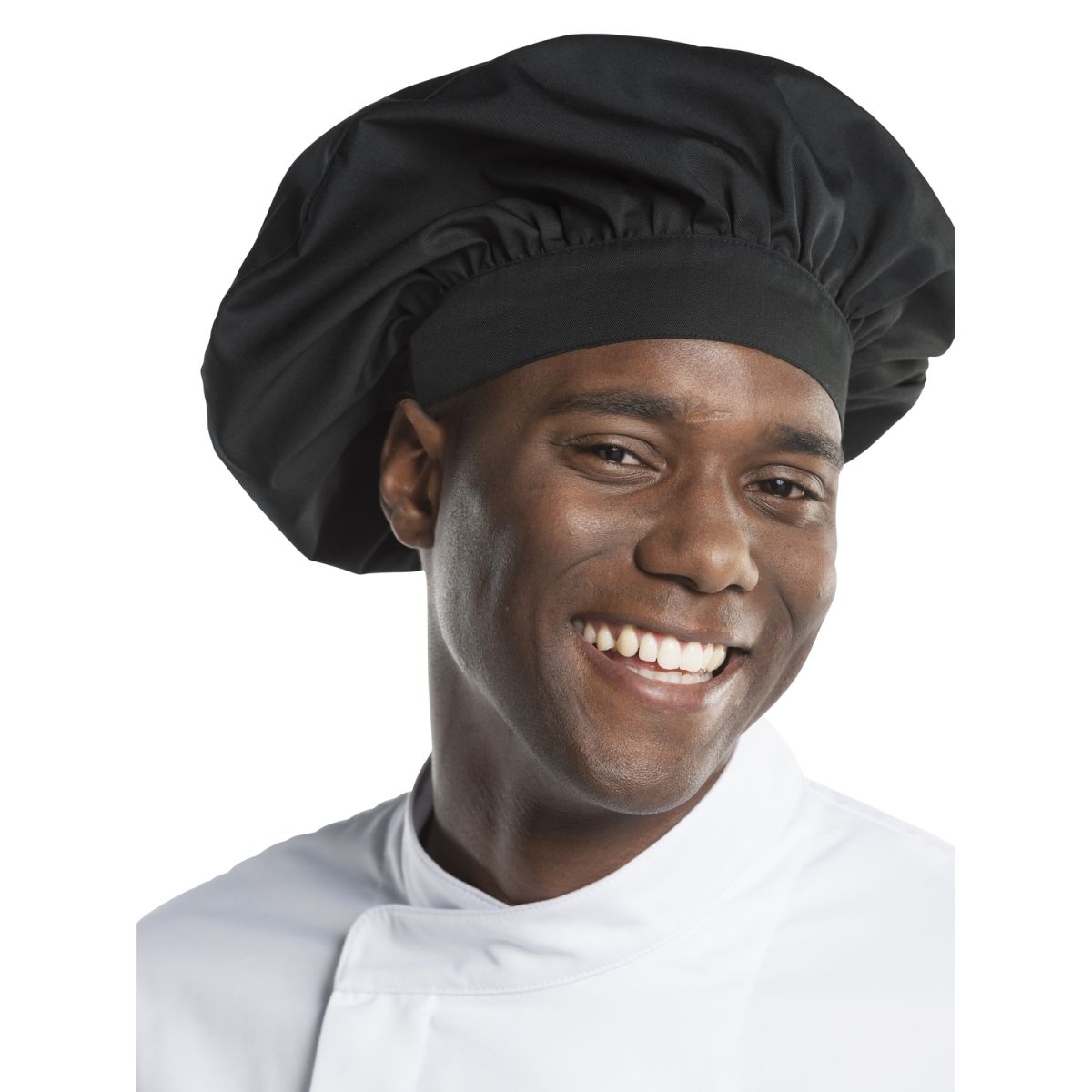 Chaud Devant Kopfbedeckung Chef Hat Nero – One Size; schwarz