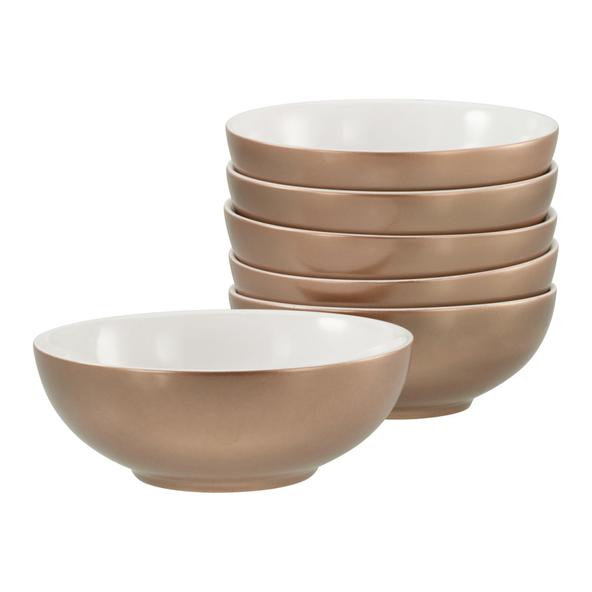 CreaTable Golden Days - Müslischalen 6-tlg; 680 ml; weiß; 6 Stück / Pack