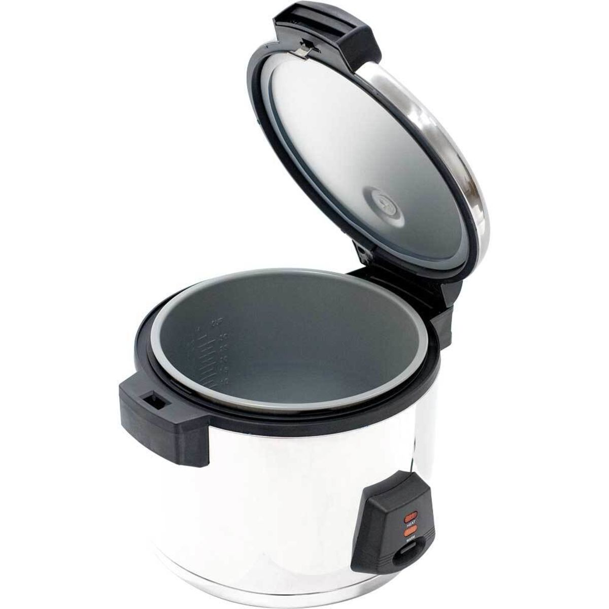 Stalgast Reiskocher, 6 Liter; 6 l, 47x42x35 cm (BxTxH); silber/schwarz