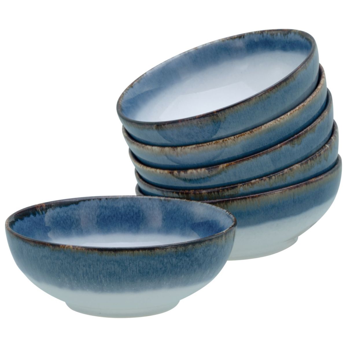 CreaTable Cascade - Smoothie Bowl 6-tlg; 400 ml, 16.5x6 cm (ØxH); blau; rund; 6 Stück / Pack