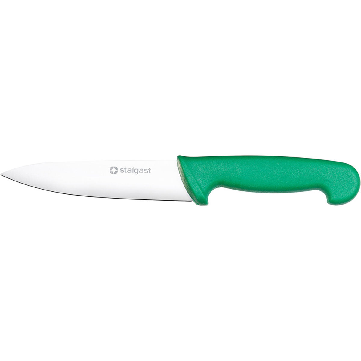Stalgast Küchenmesser, HACCP, Edelstahlklinge; 22 cm (L); grün