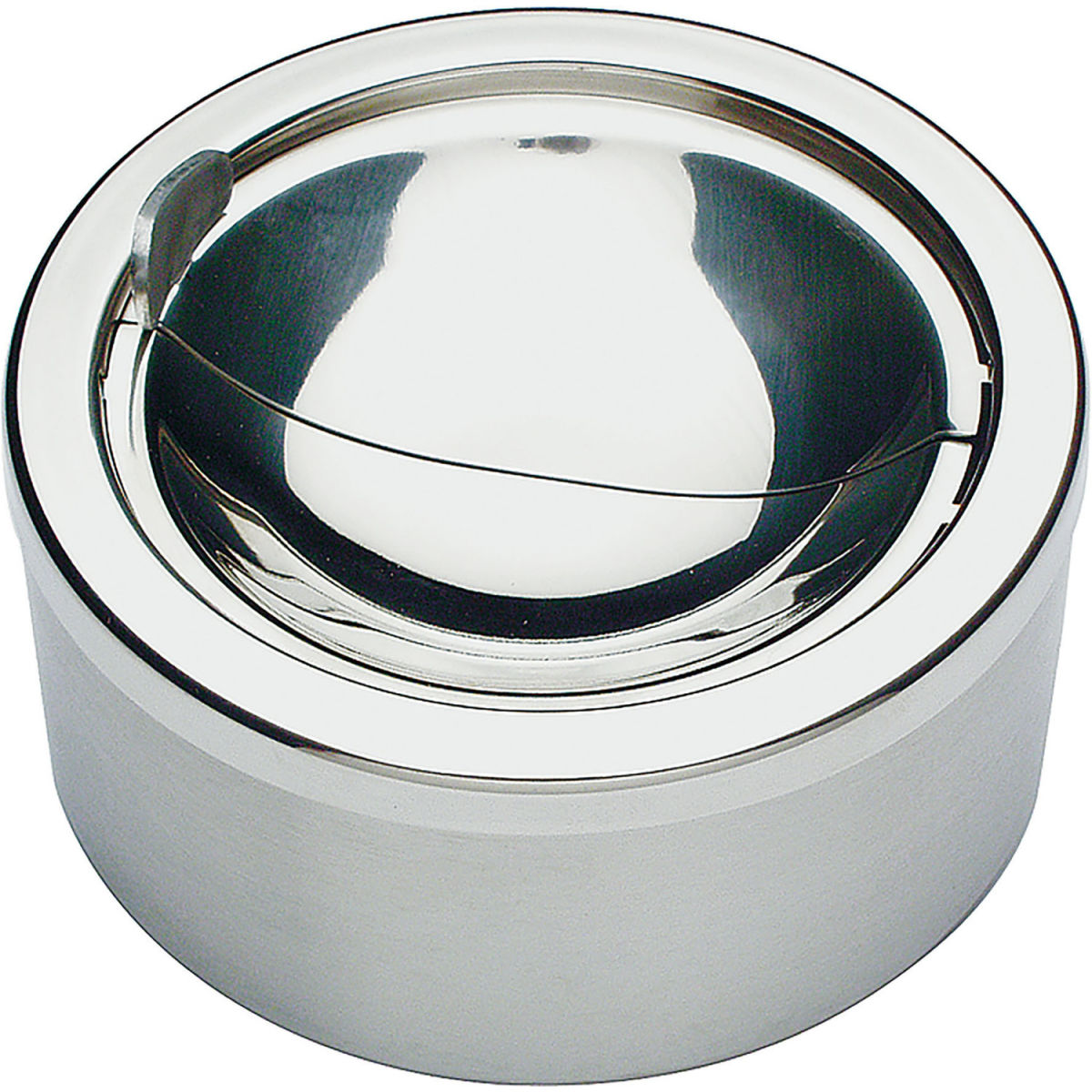 APS Aschenbecher; 12x7 cm (ØxH); silber