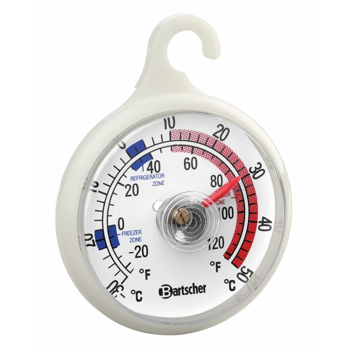 Bartscher Thermometer A500; 5.1x6.6 cm (BxH); weiß