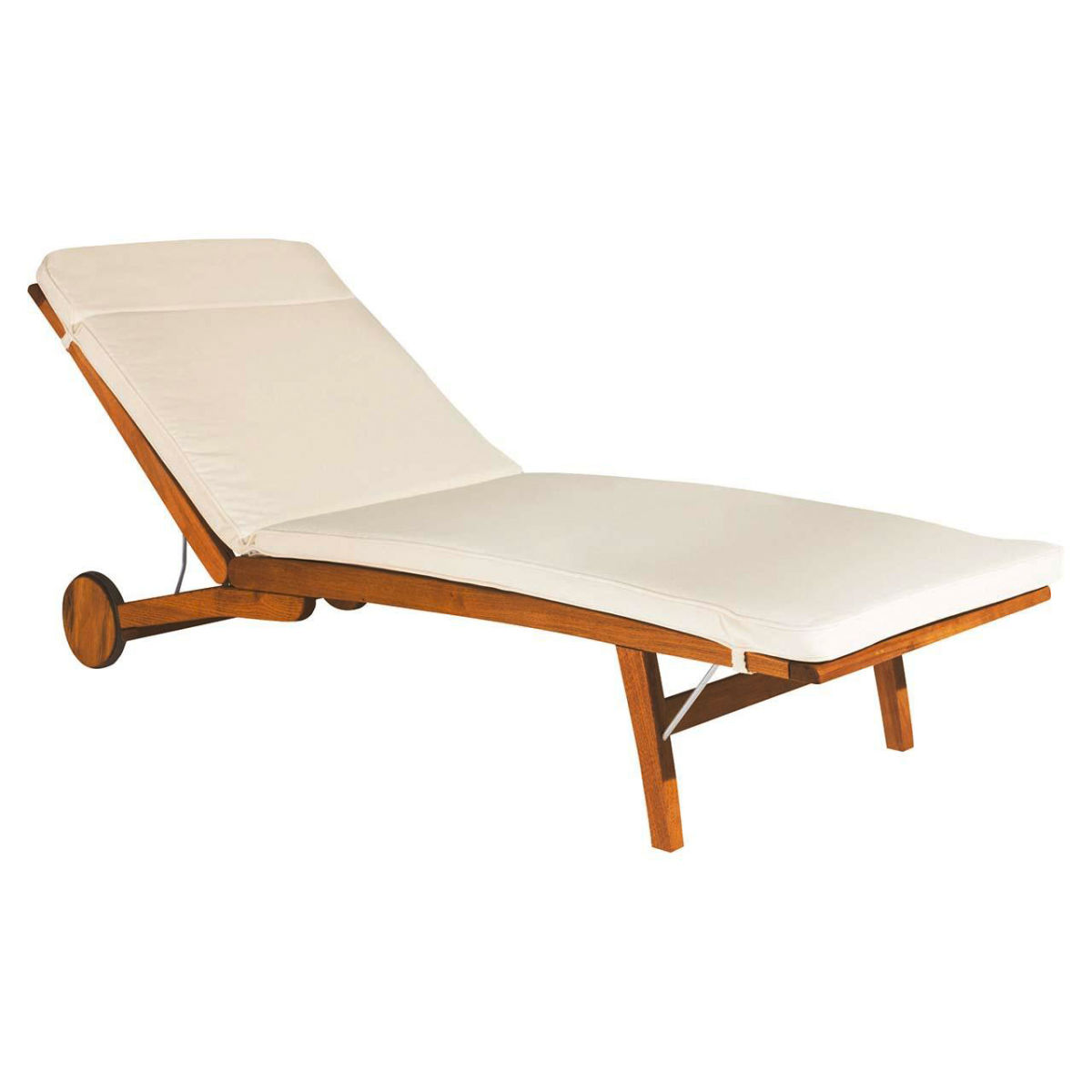 Rondo Auflage für Sonnenliege 'Talisa', Bezug aus Polyester; 58x200x6 cm (BxLxH); natur