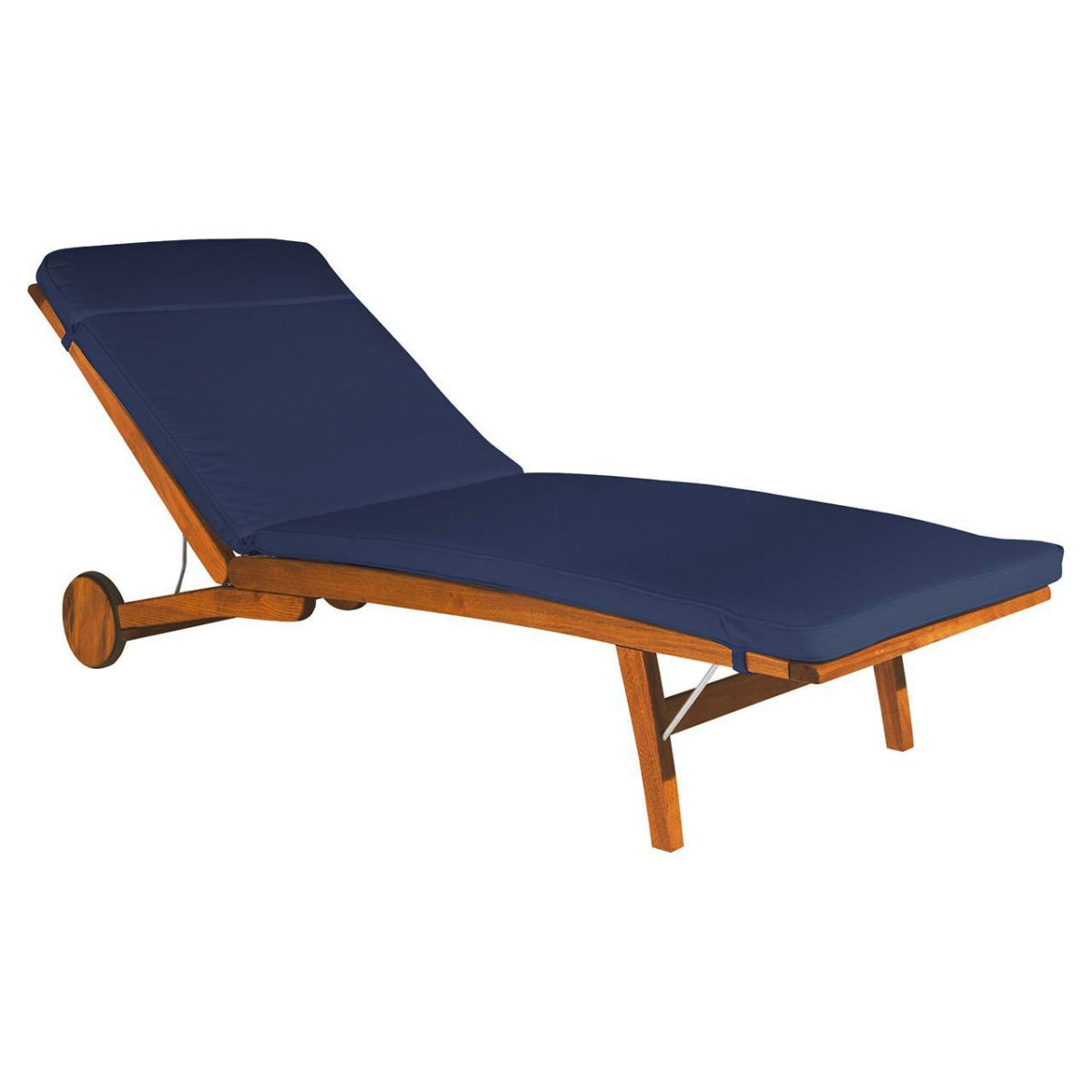 Rondo Auflage für Sonnenliege 'Talisa', Bezug aus Polyester; 58x200x6 cm (BxLxH); blau