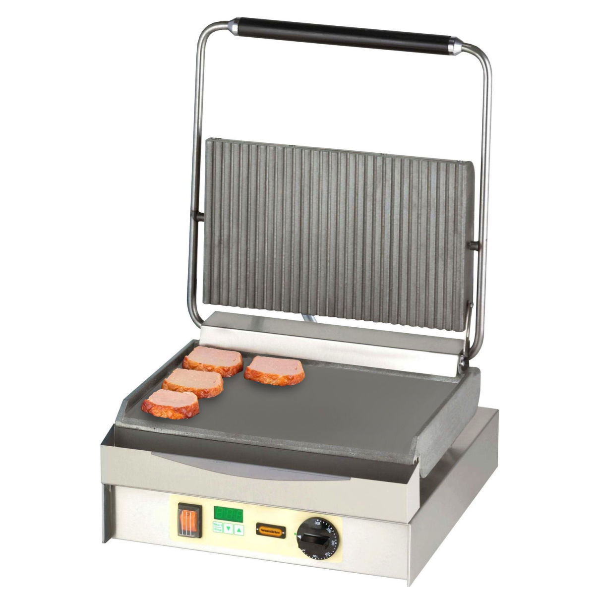 Neumärker Chopper-Grill; 39x40x59 cm (BxTxH); silber