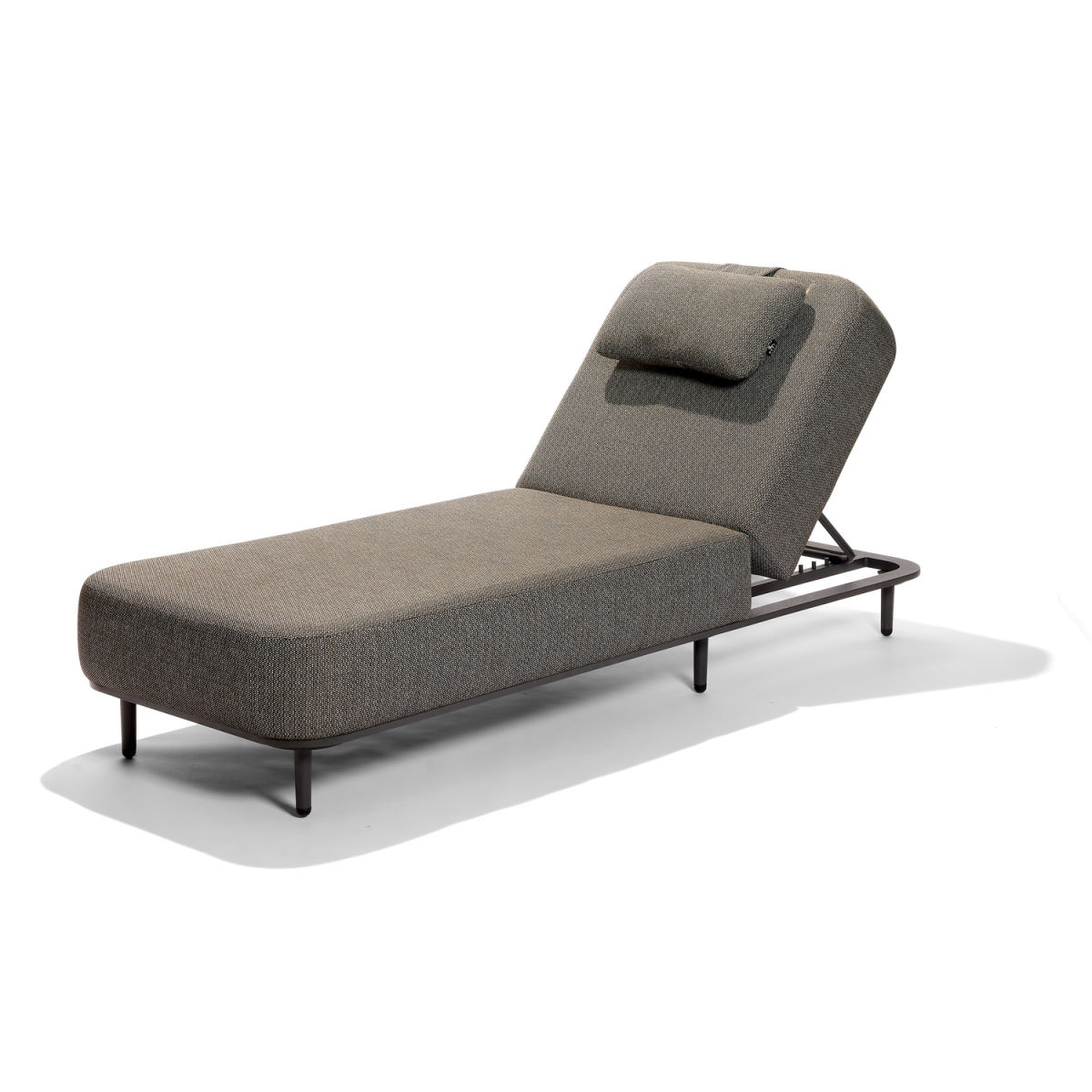Barths Belfort - Polster-Sonnenliege; 205x74x205x36 cm (LxBxTxH); anthrazit