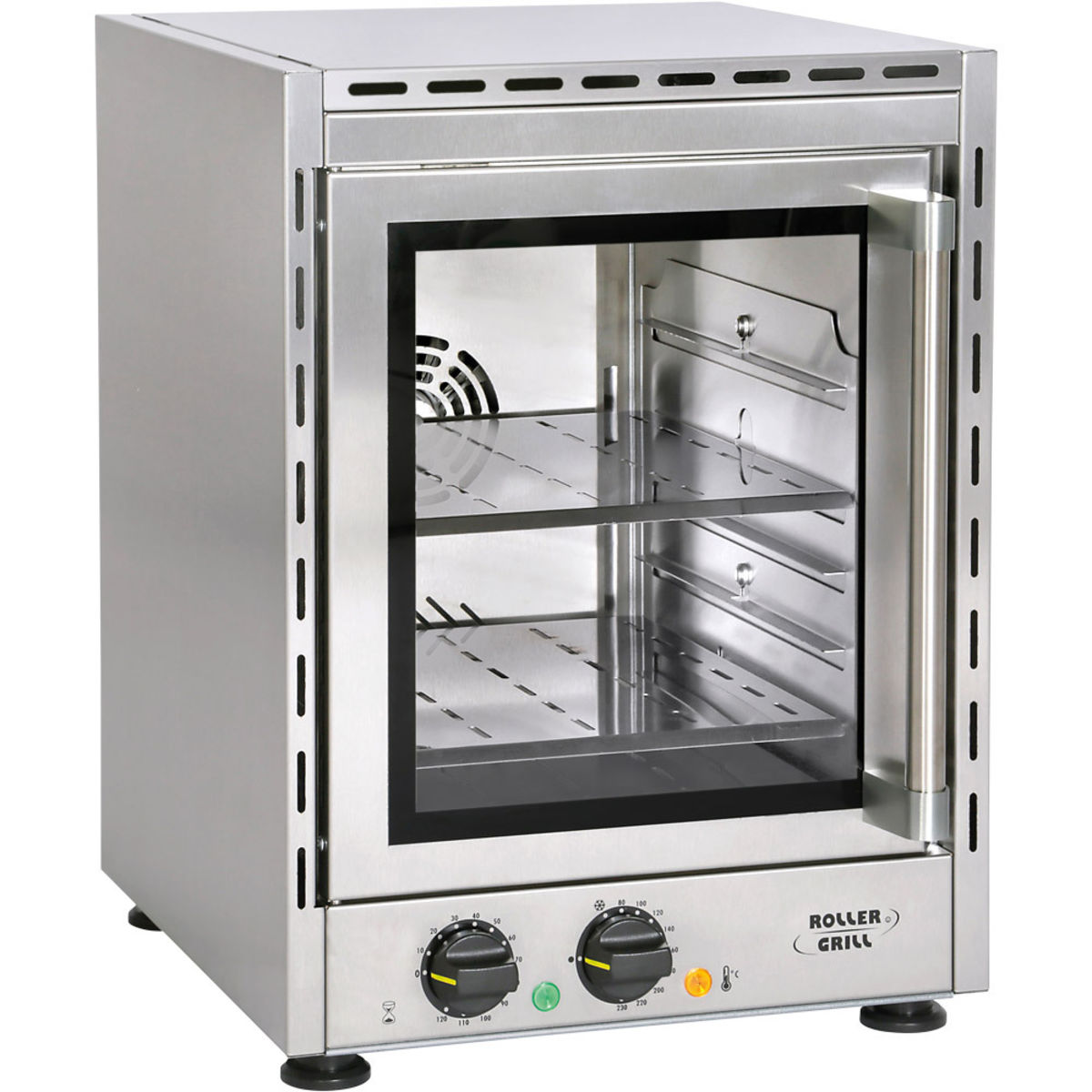 Roller Grill ROLLER GRILL Konvektomat, fünf Einschübe, Abmessung 370 x 535 x 495 mm mm (BxTxH); 37x53.5x49.5 cm (BxTxH); silber