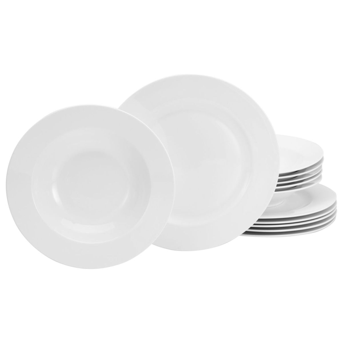 CreaTable Fleur Royal (NBC) - Tafelservice 12-tlg; cremeweiß