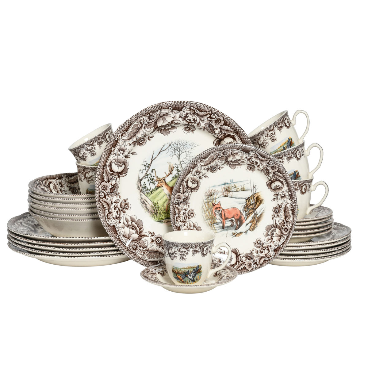 CreaTable Haydon Grove WL - Kombiservice 30-tlg; mehrfarbig