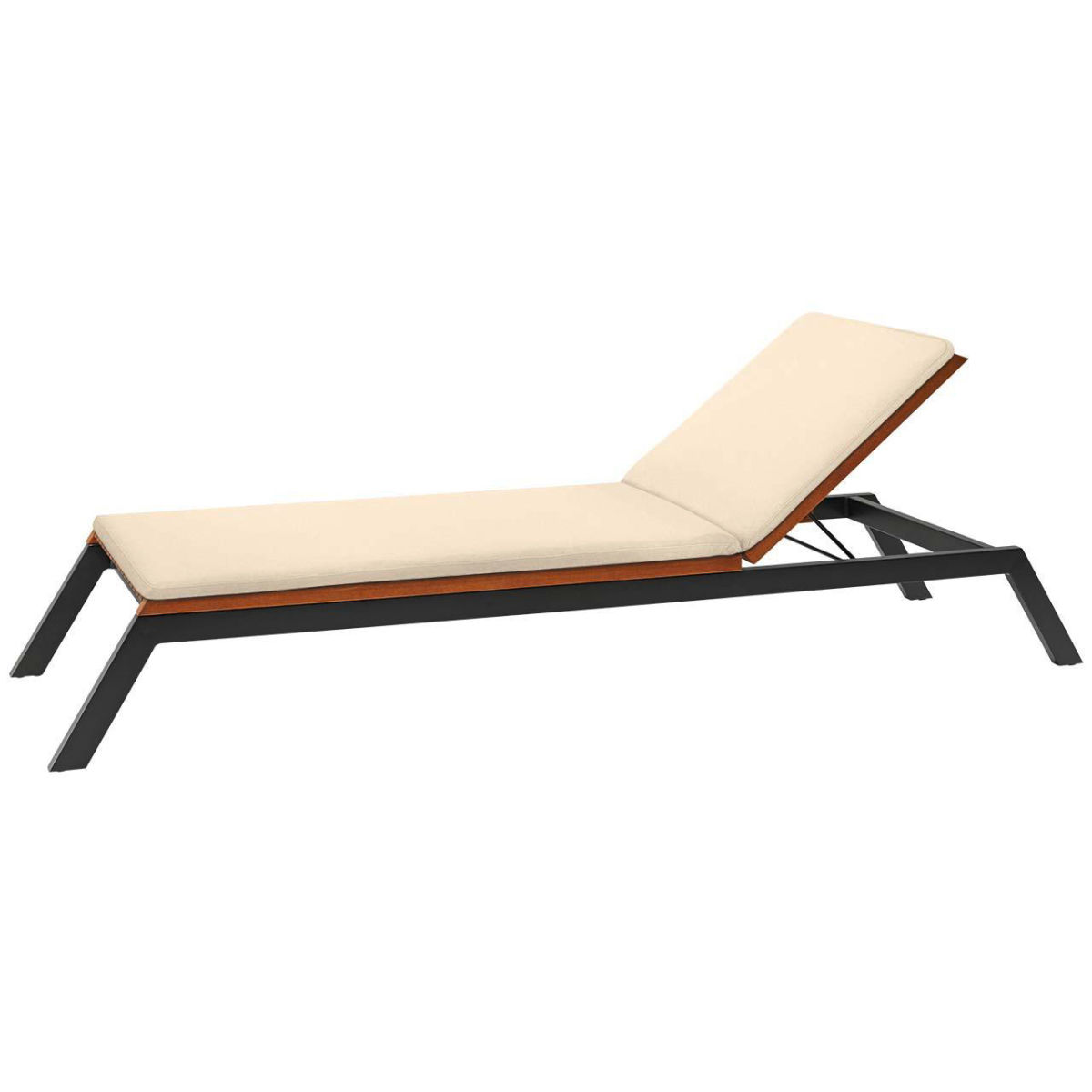 Rondo Auflage für Sonnenliege 'Sassa', Bezug aus Polyester; 54x220x6 cm (BxLxH); natur