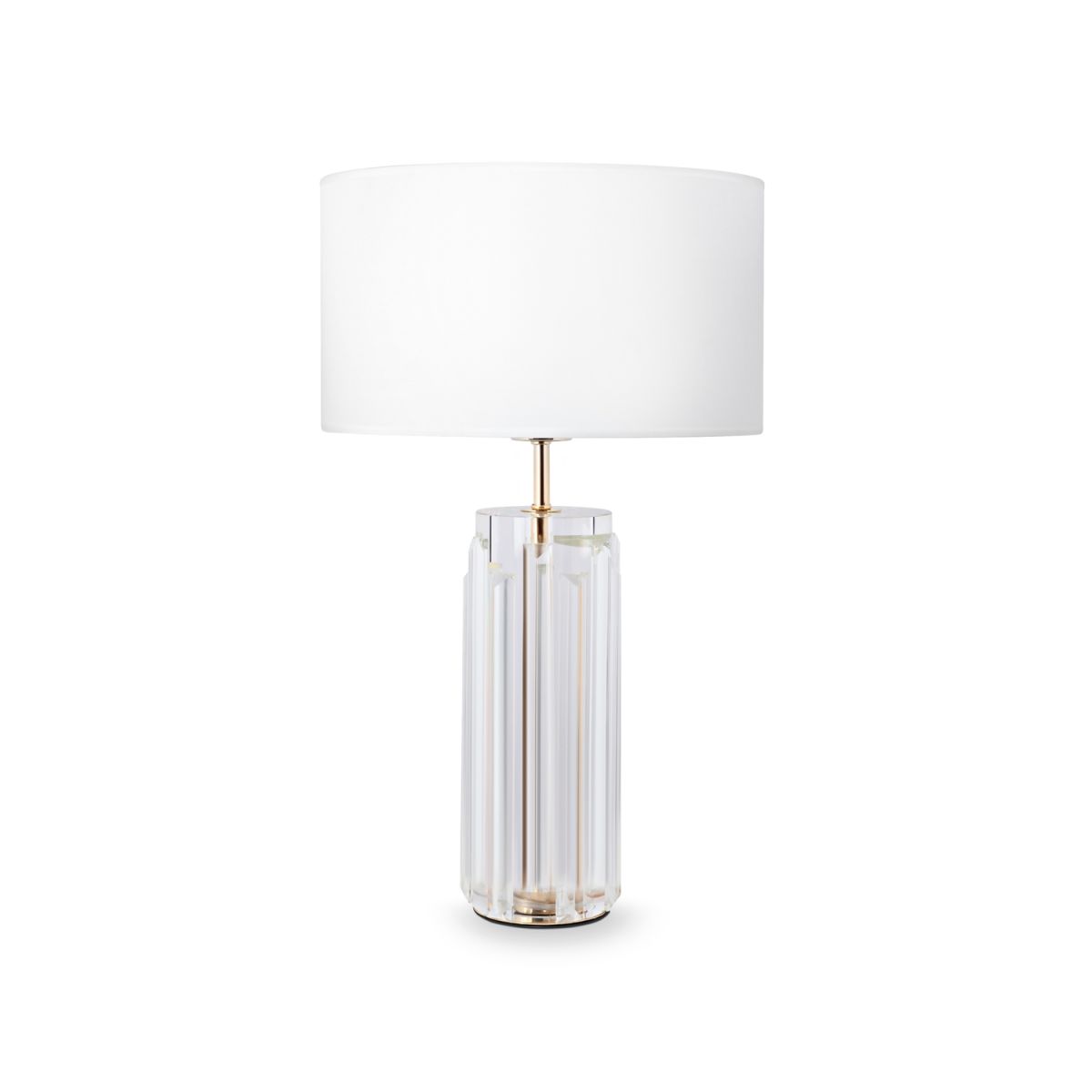 Maytoni Maytoni Tischleuchte Muse Gold, aus Metall und Glas, 1xE27; 32x32x32x52.7 cm (LxBxØxH); gold; Gestell gold