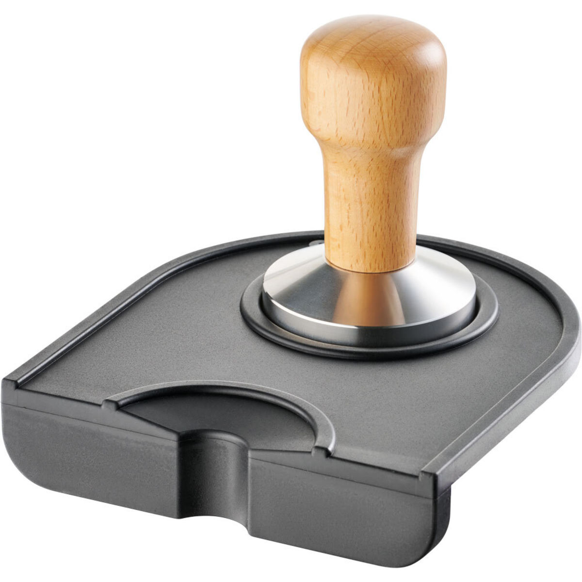 Stalgast Tampermatte, hochwertiges Silikon, für Tamper bis Ø 58 mm; 3x14 cm (HxT); schwarz