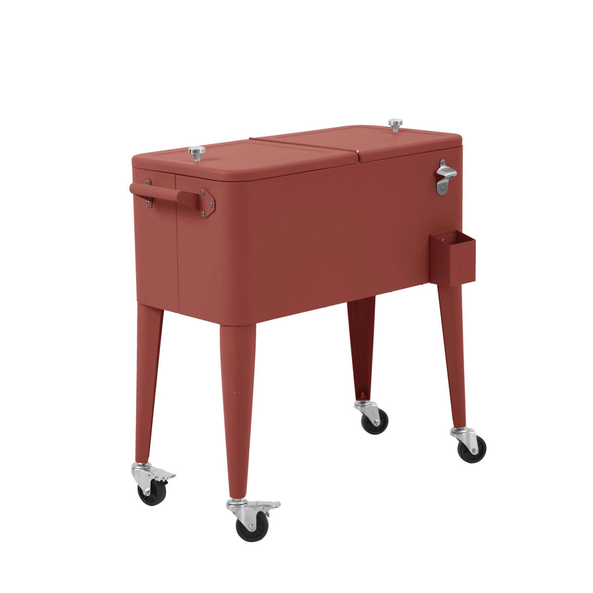 Barths Kühlbox Icy auf Rädern; 91x43x89 cm (LxBxH); terrakotta