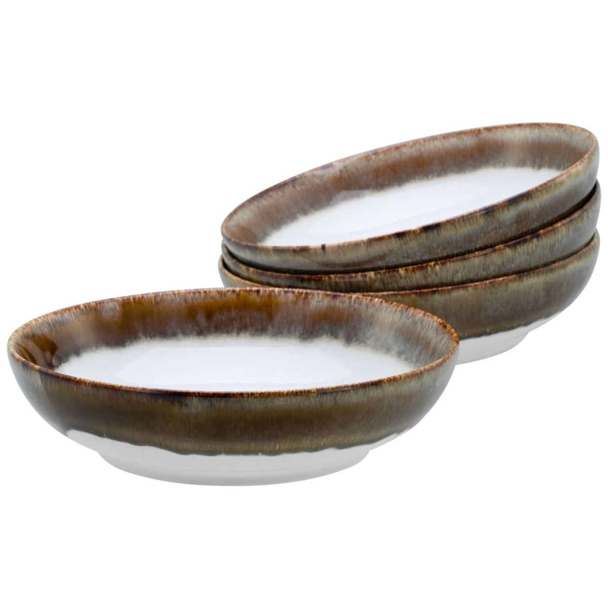 CreaTable Cascade - Poke Bowl 4-tlg; 950 ml, 22.5x6 cm (ØxH); braun; 4 Stück / Pack
