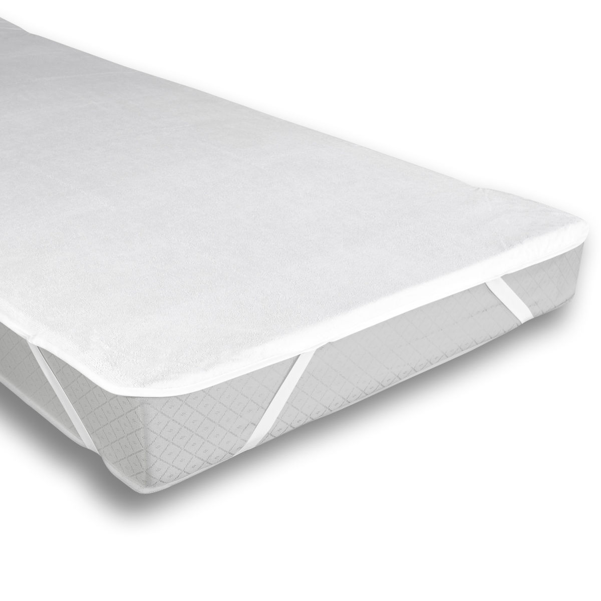 von der Thannen Luxury Bedding Matratzentopper; 90x200 cm (BxL); weiß; 8 Stück / Pack