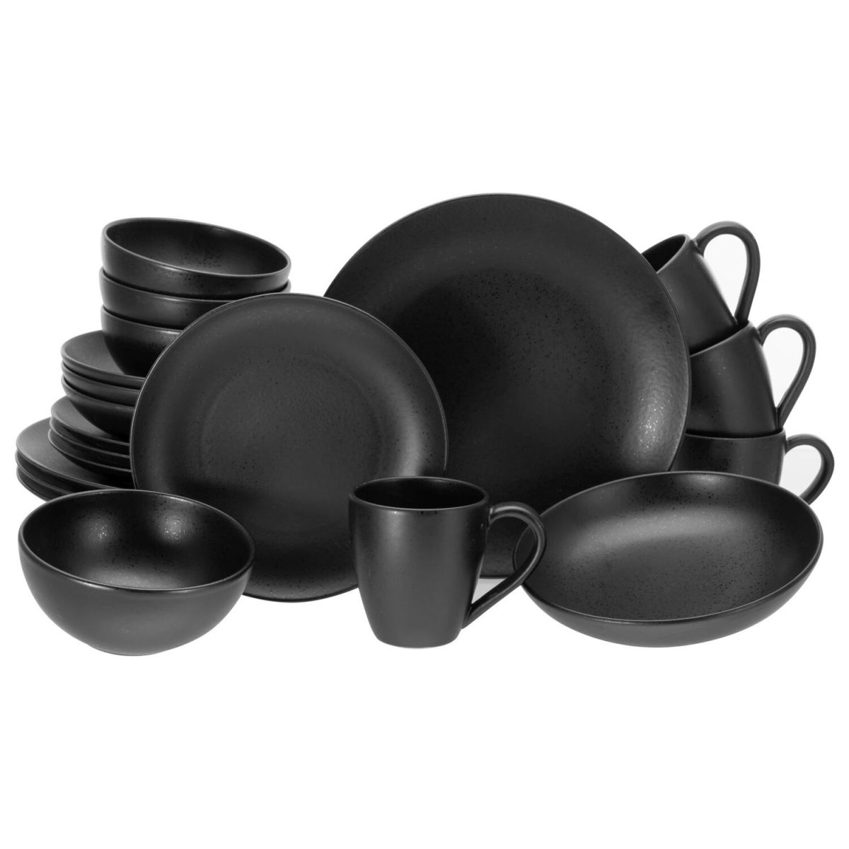 CreaTable Magic Black - Kombiset 20-tlg; schwarz