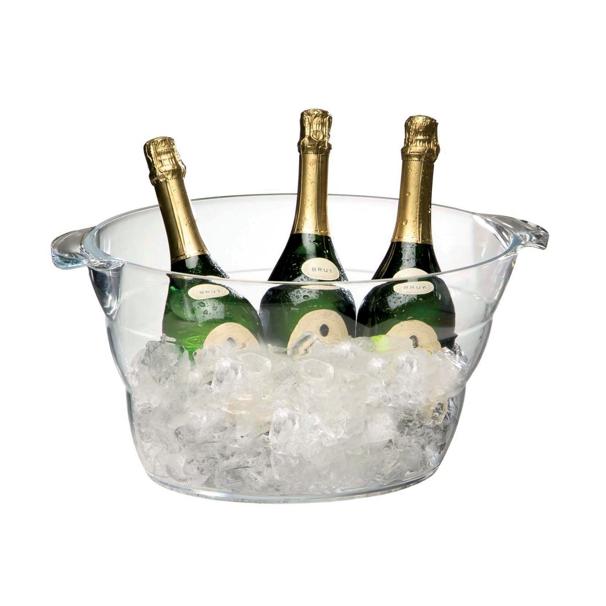 APS Wein-/ Sektkühler, 10 l; 10 l, 47x28.5x23 cm (LxBxH); transparent