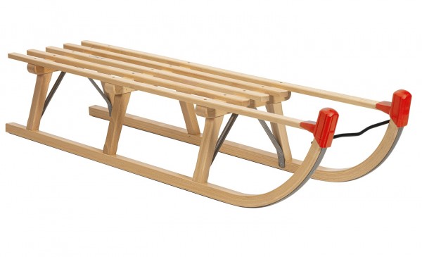 Rodelberg® Davos-Schlitten Holz 105 cm
