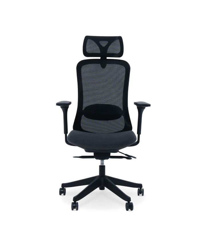 Ergonomischer Stuhl mit abnehmbarer Kopfstütze Bendex