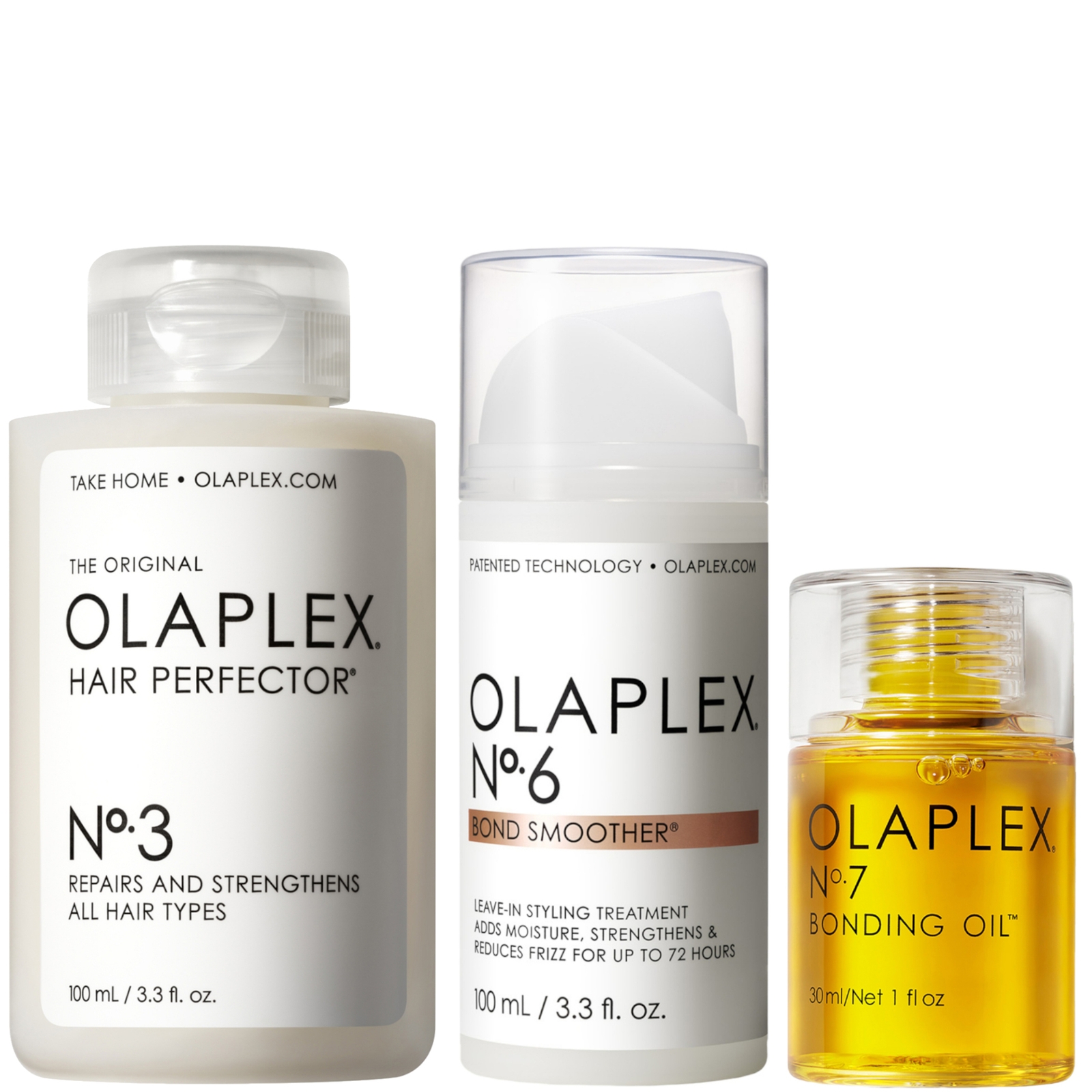 Olaplex No.3, No.6 und No.7 Bundle