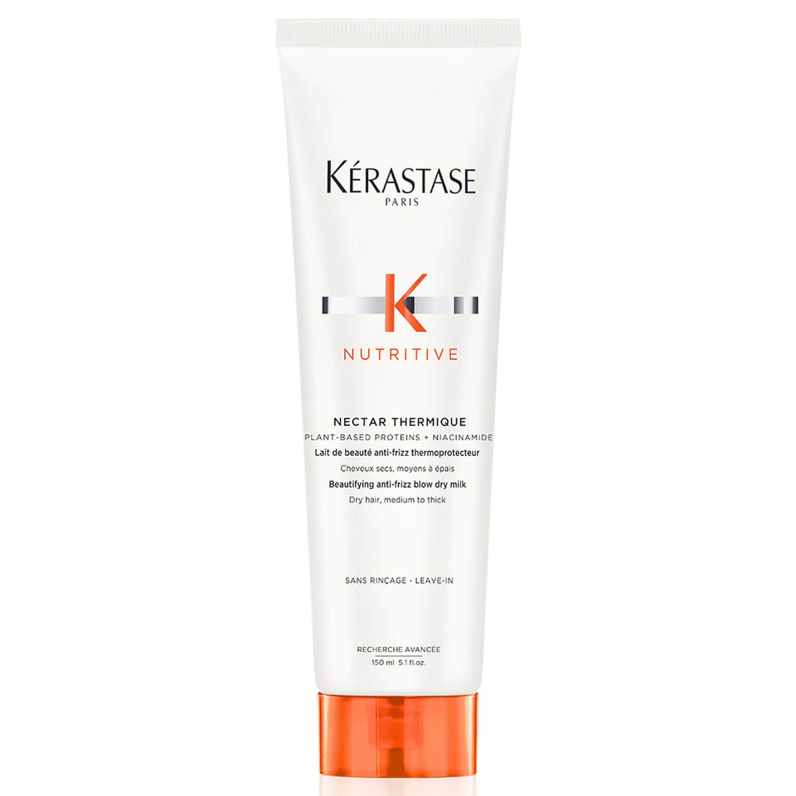 Kérastase Nutritive Nectar Thermique Verschönernde Anti-Frizz-Föhnmilch für Trockenes, Mittleres bis Dickes Haar 150 ml