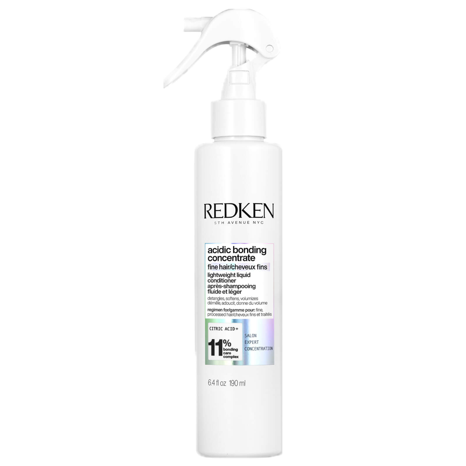 Redken Acidic Bonding Concentrate Leichte flüssige Spülung für feines Haar 190 ml
