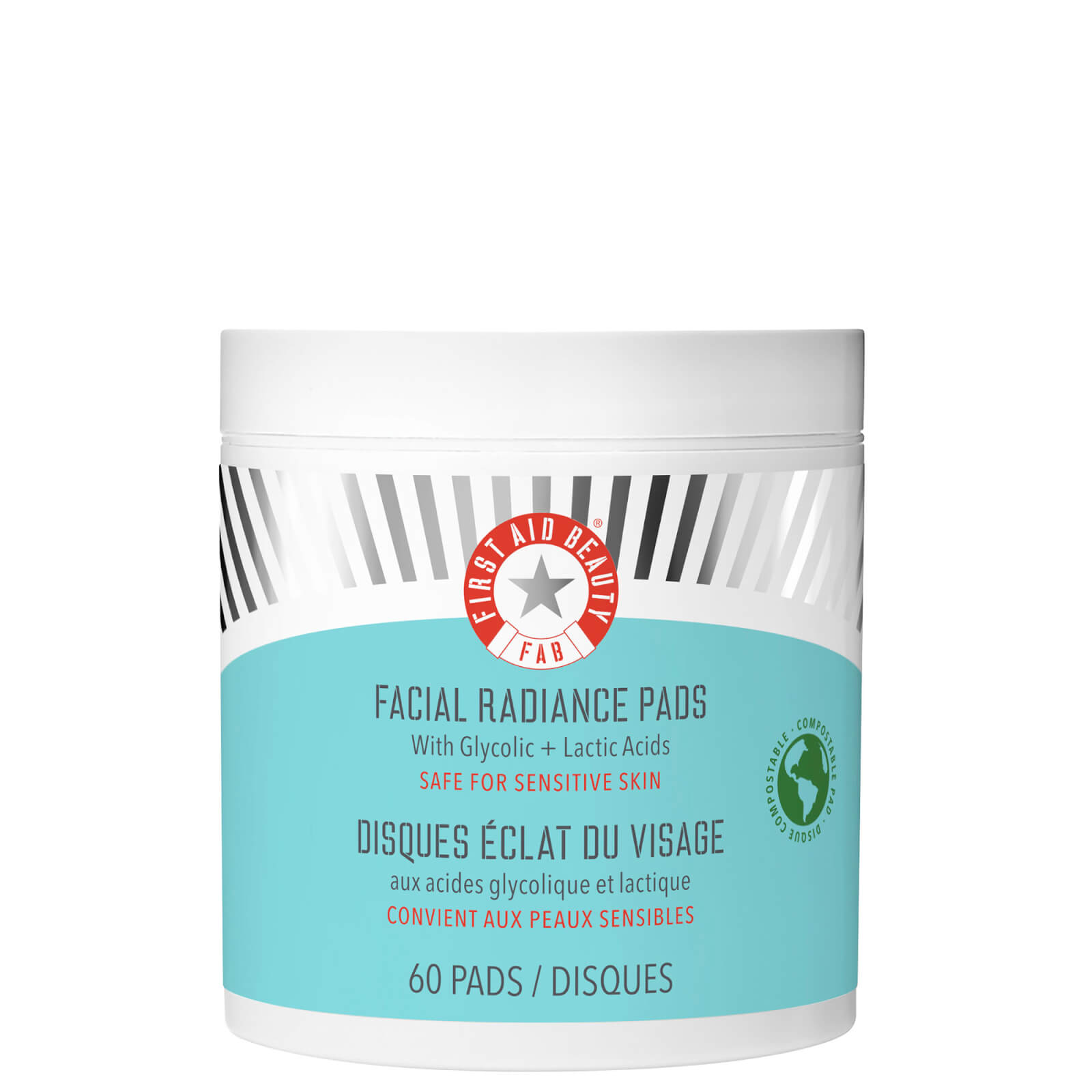 First Aid Beauty Pads für ein Strahlendes Gesicht mit Glykol- und Milchsäure