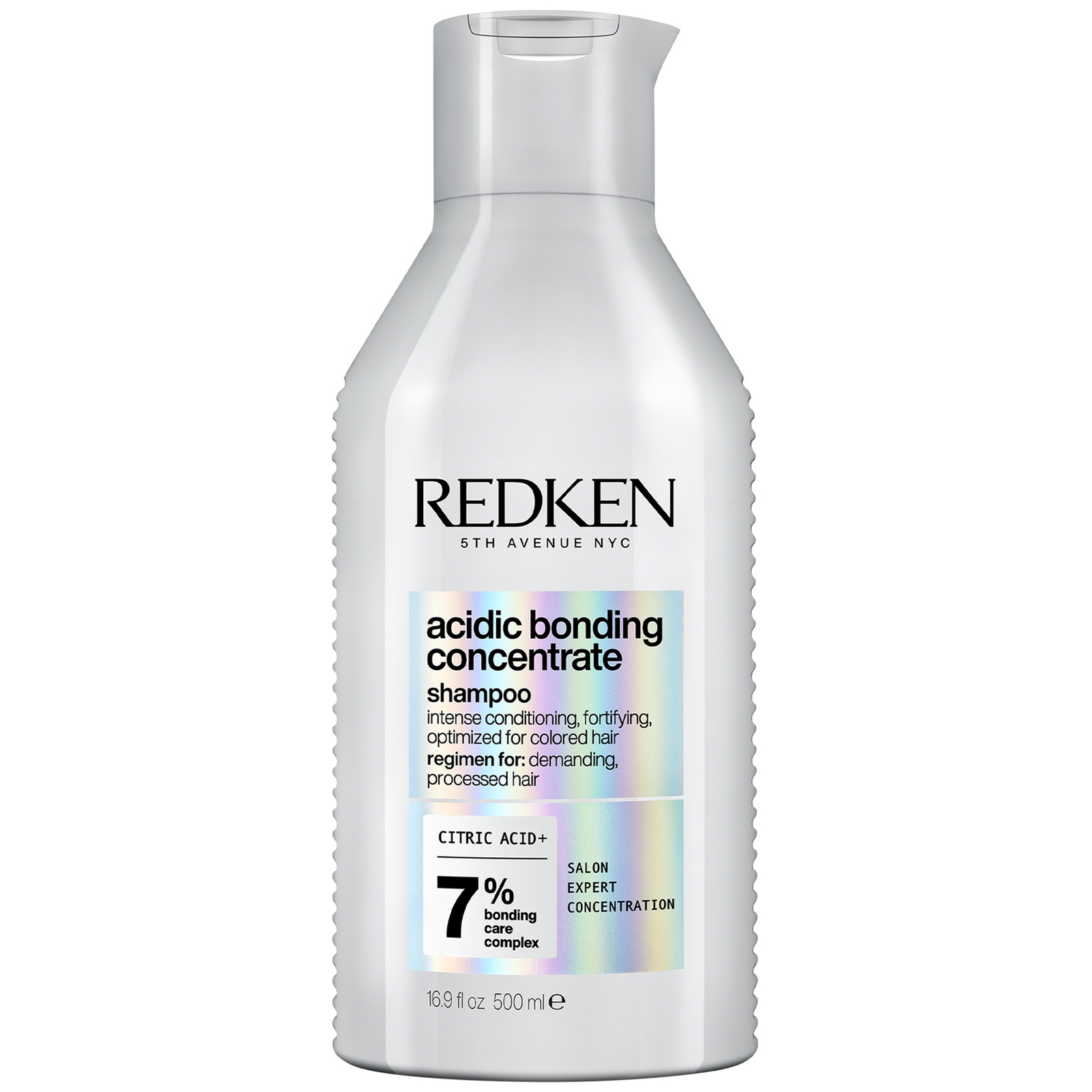 Redken Acidic Bonding Concentrate Bond Repair Sulfatfreies Shampoo für eine sanfte Reinigung Supersize 500 ml