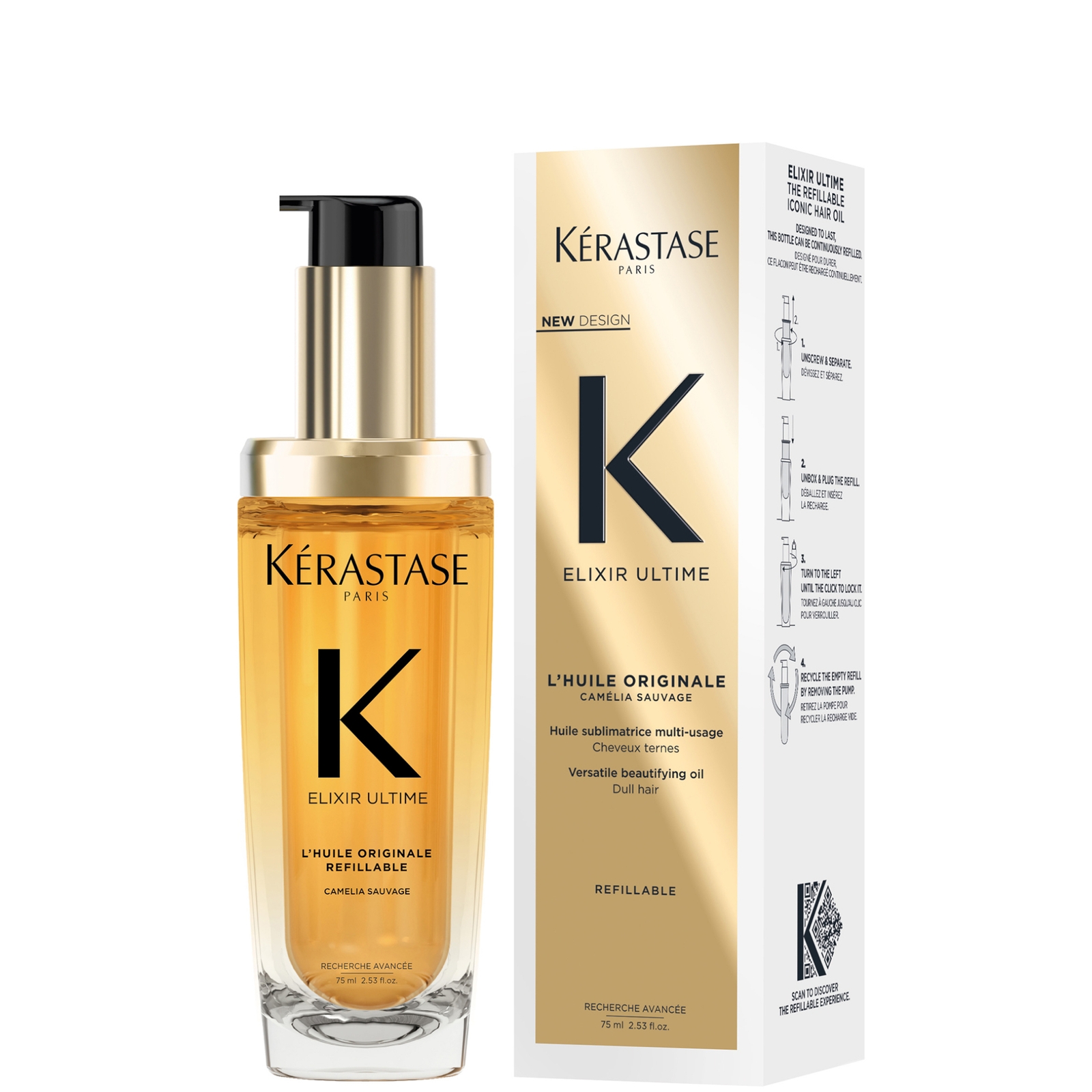 Kérastase Elixir Ultime L'Huile Originale Haaröl 75 ml