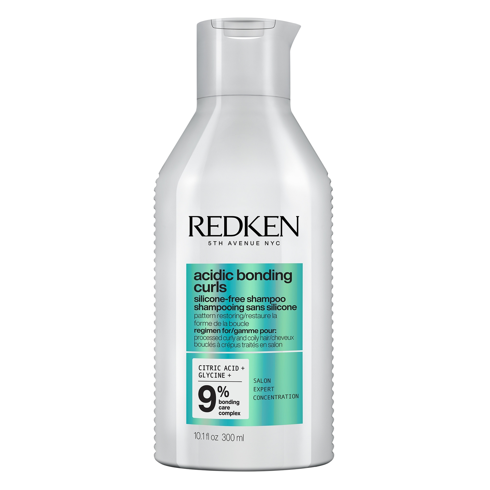 Redken Acidic Bonding Concentrate Curls Silikonfreies Shampoo für geschädigte Locken und krauses Haar 300 ml