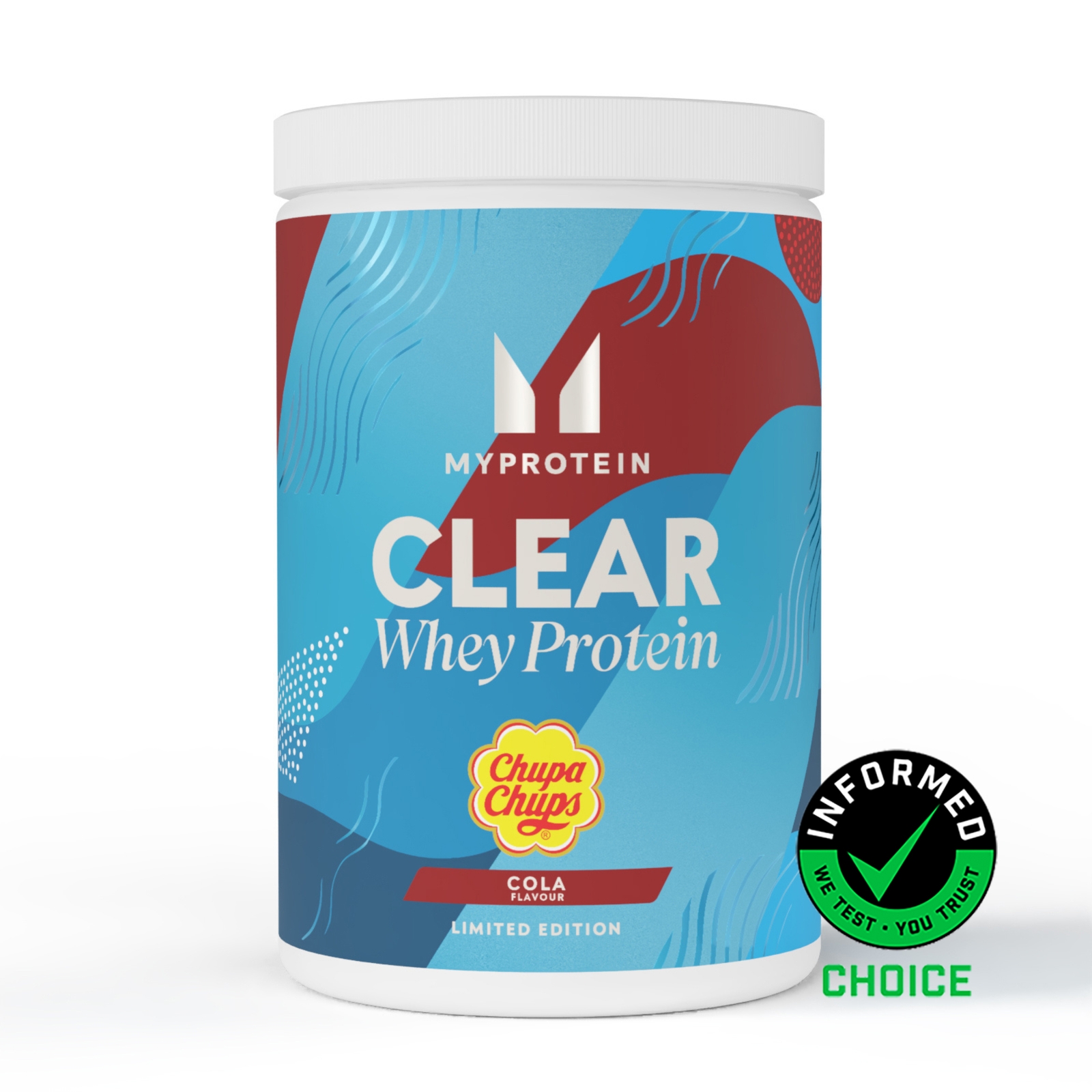 Clear Whey Isolat - 500g - 20Portionen - Chupa Chups® - Cola