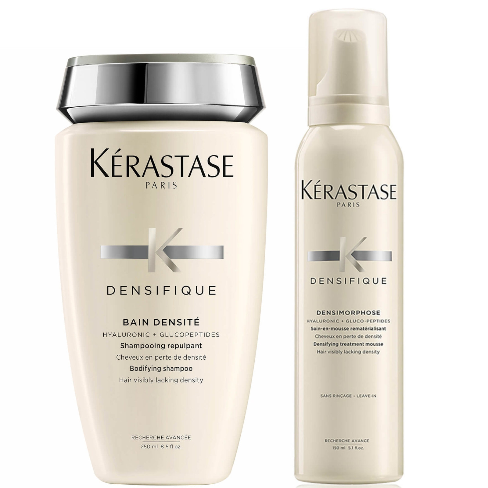 Kérastase Densifique Bain Densite (250ml) und Mousse Densimorphose (150ml)