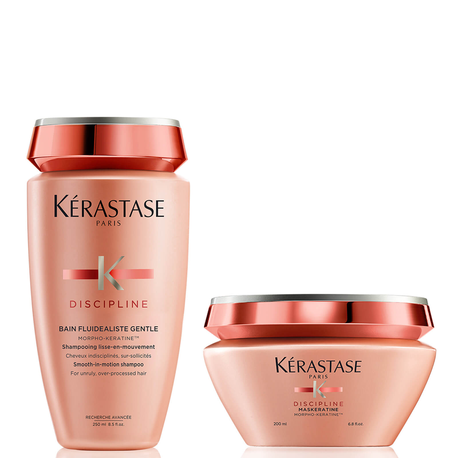 Kérastase Discipline Bain Fluidealiste Sulfatfrei (250ml) und Maskeratine (200ml)