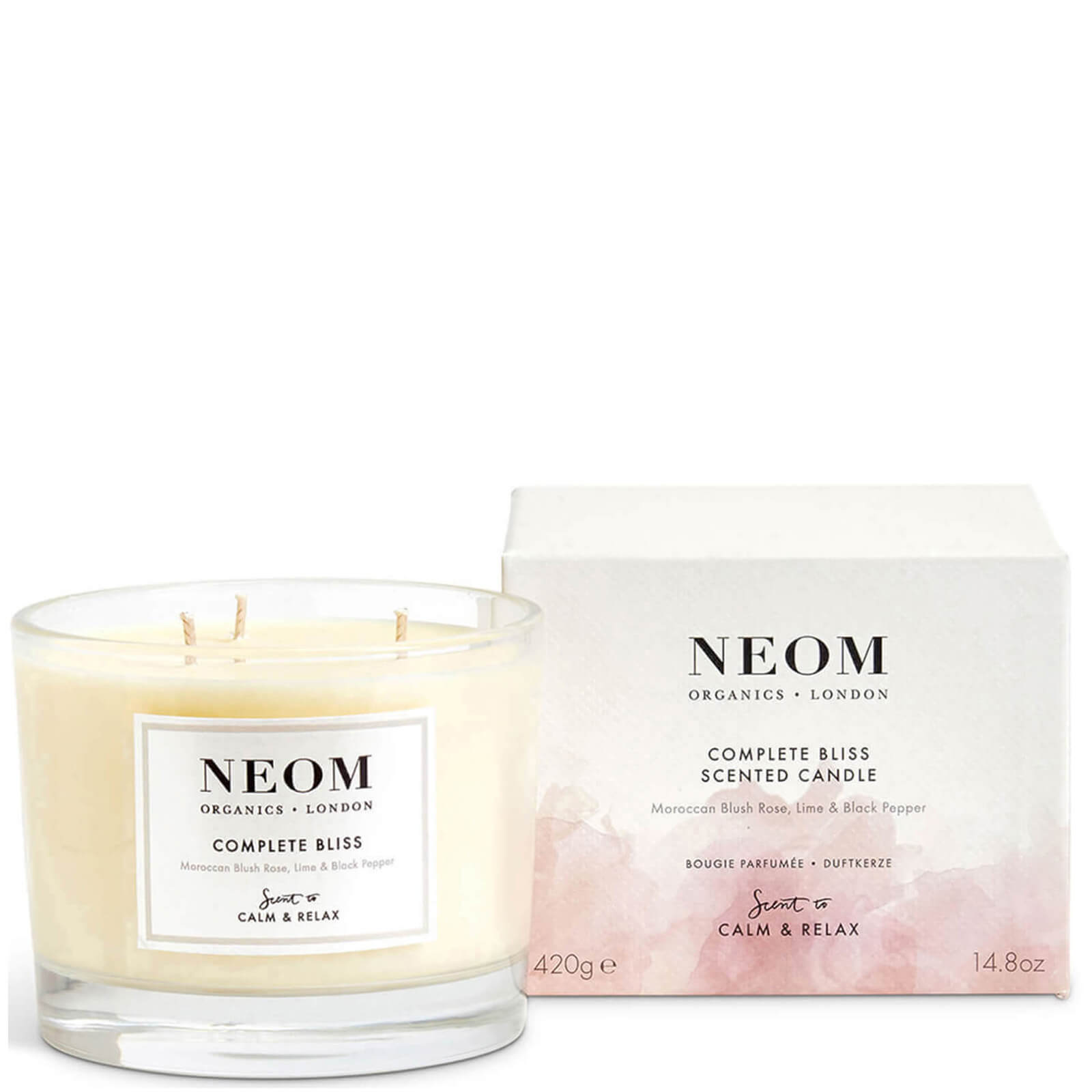 NEOM Organics Complete Bliss Luxus Duftkerze