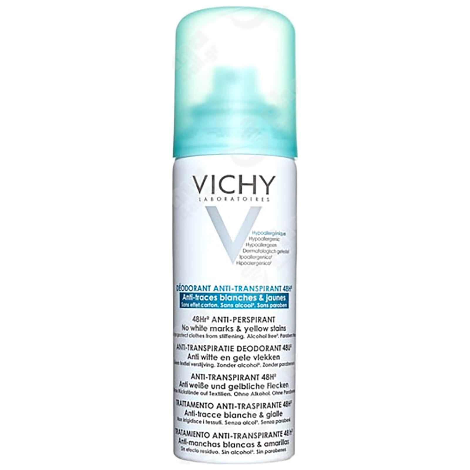 VICHY Deodorant 48Hour Aerosol No Marks Anti-Transpirant 125 ml