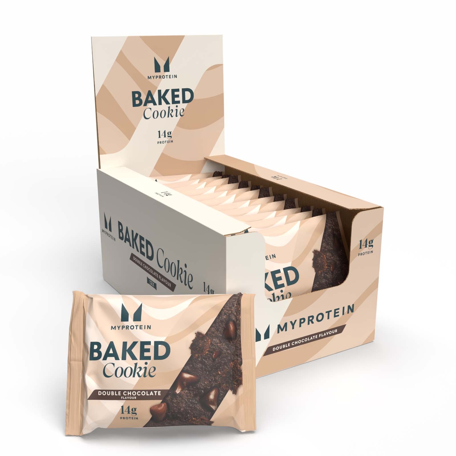 Baked Protein Cookie - 12 x 75g - Schokolade